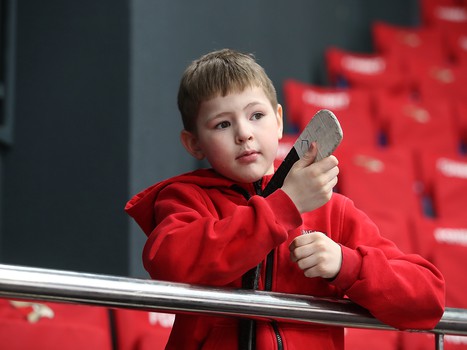 Открытая тренировка «Авангарда» перед домашними матчами финала Кубка Гагарина