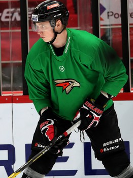 Раскатка «Авангарда» перед матчем с «Витязем»