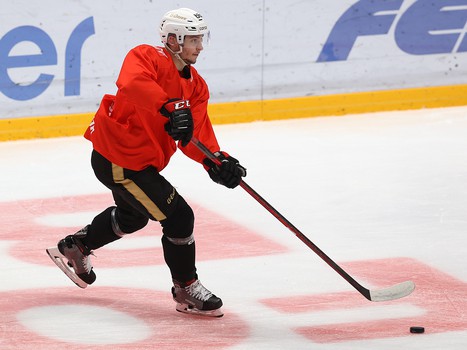 Тренировка «Авангарда» перед матчем во Владивостоке