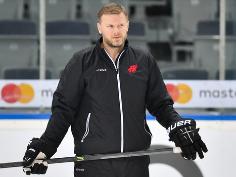 Раскатка "Авангарда" перед первым матчем с "Металлургом" Мг (ФОТО)