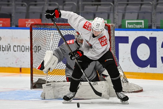 Раскатка «Авангарда» перед выездным матчем с ХК «Сочи»