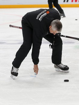 Раскатка «Авангарда» перед матчем с «Салаватом Юлаевым»