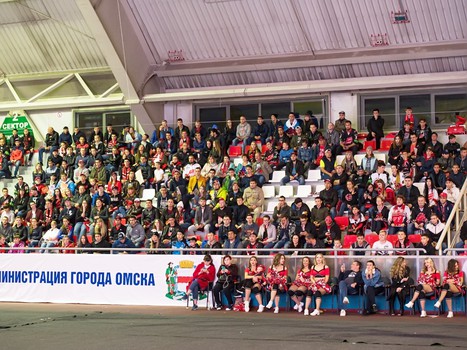 Фан-зона "Авангарда" на "Красной Звезде"