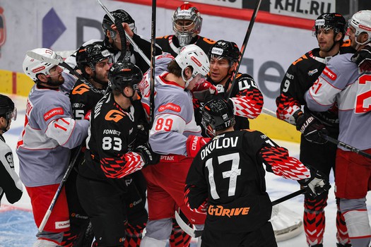 07.12.2025. «Авангард» - «Спартак» 7:5