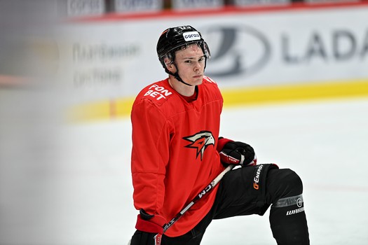 Раскатка «Авангарда» перед матчем с «Ак Барсом»