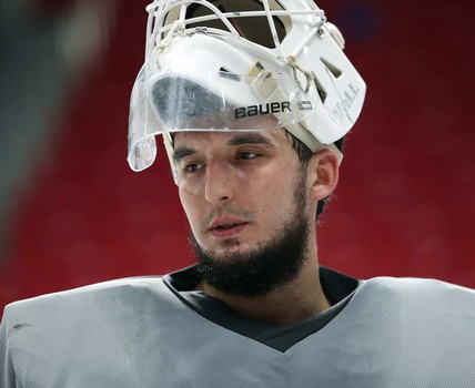 Новичок «Авангарда»: вратарь Эмиль Гарипов