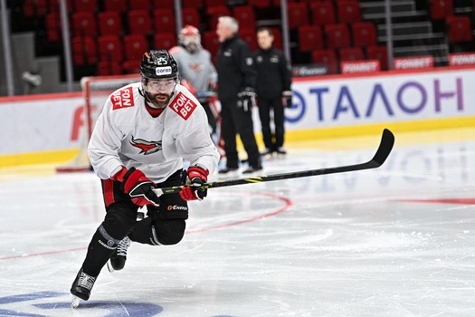 Тренировка «Авангарда» в Омске