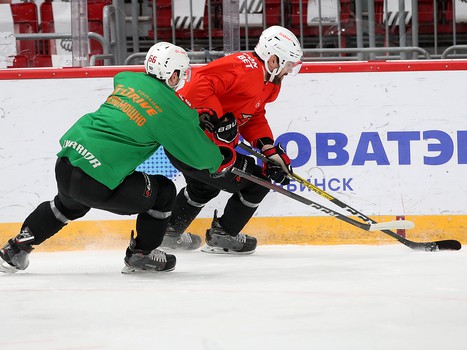 Раскатка «Авангарда» перед выездным матчем с «Трактором»