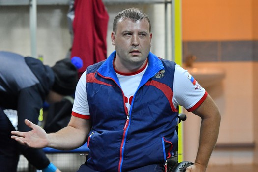 Турнир по следж-хоккею в Омске, день 1