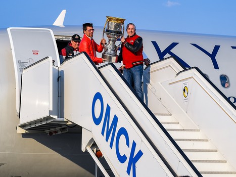 «Авангард» привёз Кубок Гагарина в Омск!