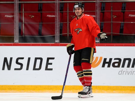 Раскатка «Авангарда» перед матчем с «Адмиралом»