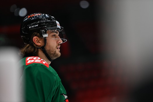 Раскатка «Авангарда» перед матчем с «Трактором»