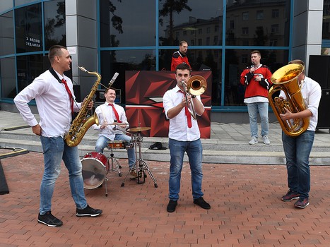 Атмосфера первого матча "Авангарда" в Балашихе