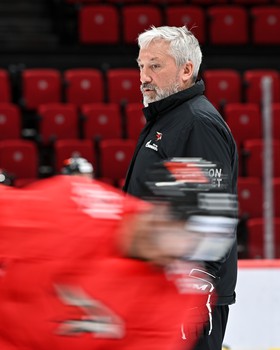 Раскатка «Авангарда» перед четвёртым матчем финала Востока с «Ак Барсом»