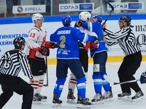 22.09.2015. "Барыс" - "Авангард" 1:4