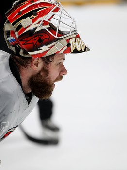 Тренировка «Авангарда» перед первым матчем серии с «Ак Барсом»