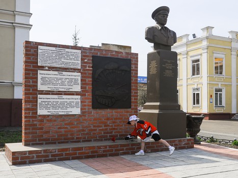 Экскурсия в Омский кадетский военный корпус для маленьких «ястребов»