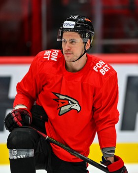 Раскатка «Авангарда» перед матчем с «Сибирью»