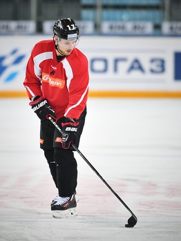 Раскатка "Авангарда" перед матчем с "Амуром"