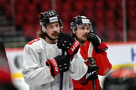 Раскатка «Авангарда» перед матчем с «Салаватом Юлаевым»