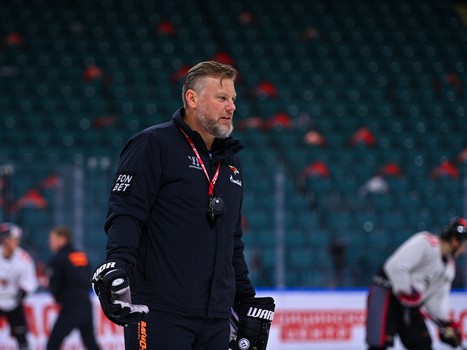 Раскатка «Авангарда» перед матчем с «Сибирью»