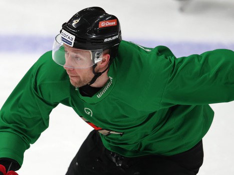 Раскатка «Авангарда» перед матчем с «Трактором»