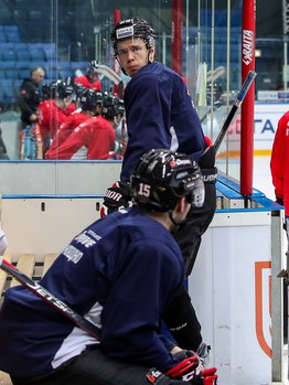 Открытая тренировка «Авангарда» для СМИ