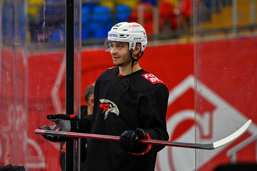 Раскатка «Авангарда» перед выездным матчем со «Спартаком»