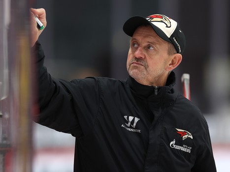 Тренировка «Авангарда» перед выездом