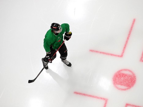 Раскатка «Авангарда» перед матчем с ЦСКА