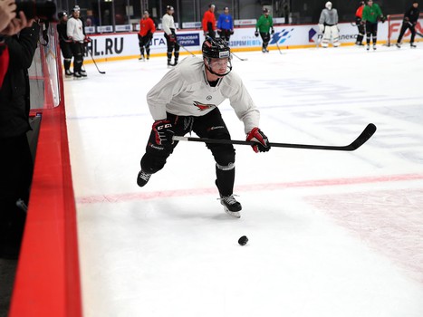 Открытая тренировка «Авангарда» для прессы и болельщиков