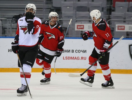 Ветераны «Авангарда» - сборная «Газпром нефти» 11:4