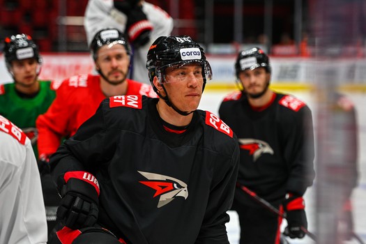 Раскатка «Авангарда» перед матчем с «Амуром»