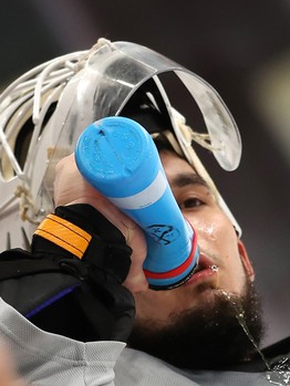 Раскатка «Авангарда» перед матчем с «Барысом»