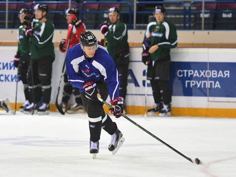 Тренировка в Магнитогорске перед стартом Мемориала Ромазана