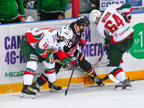 09.03.2017. 1 матч серии 1/2 финала. "Авангард" - "Ак Барс" 1:2 ОТ