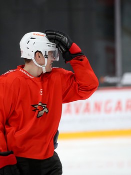 Тренировка «Авангарда» перед выездом