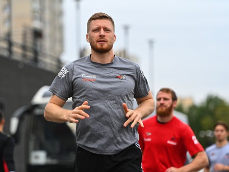 Раскатка «Авангарда» перед матчем с «Сибирью»