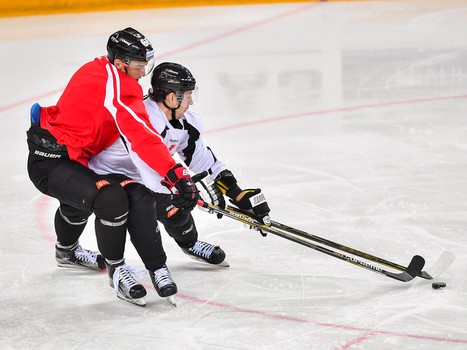 Раскатка "Авангарда" перед матчем с ЦСКА