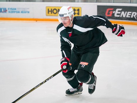 Открытая тренировка "Авангарда" для СМИ