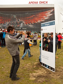 "Территория Авангарда". Часть 1. Площадь у "Арены Омск"