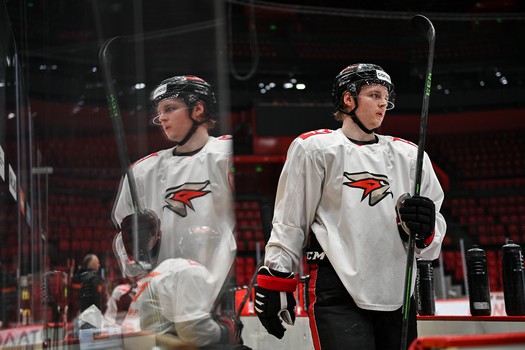 Тренировка «Авангарда» в Омске