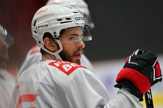 Тренировка «Авангарда» в Омске