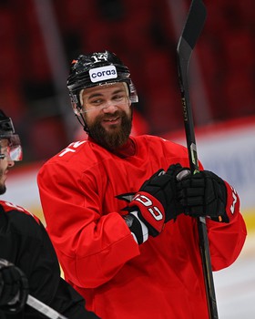 Раскатка «Авангарда» перед матчем с «Нефтехимиком»