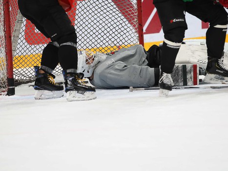 Открытая тренировка «Авангарда» для прессы и болельщиков