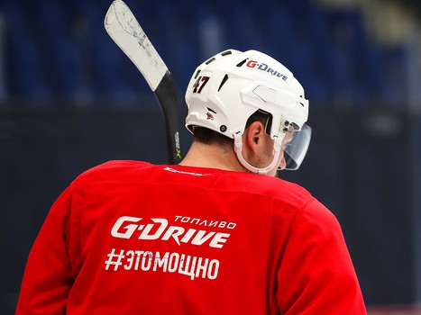 Раскатка «Авангарда» перед выездным матчем со «Спартаком»