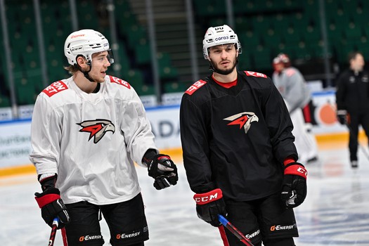 Раскатка «Авангарда» перед вторым матчем финала Востока с «Ак Барсом»