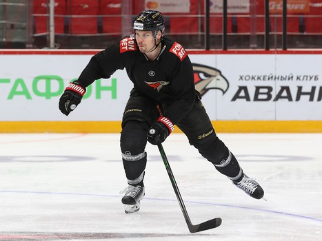 Раскатка «Авангарда» перед матчем с «Локомотивом»