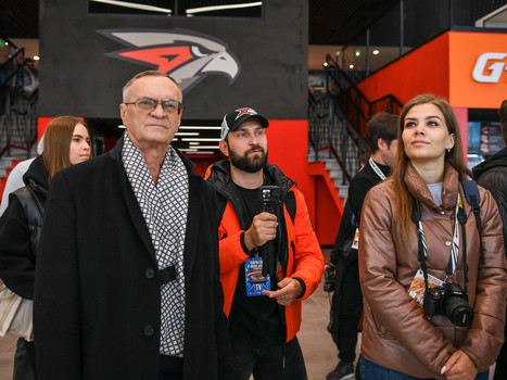 Раскатка «Авангарда» перед домашним матчем с «Сибирью»