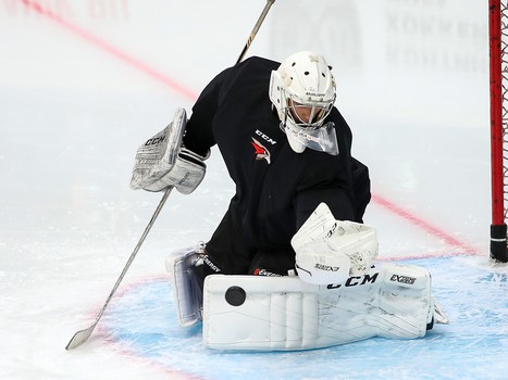 Открытая тренировка «Авангарда» для СМИ